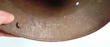 WW1 WWI GERMAN INFANTRY HELMET. - 8 of 9