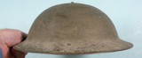 WW1 WWI U.S. MODEL 1917 DOUGHBOY HELMET W/ LEATHER LINER INSCRIBED “PVT. CLYDE FOSTER/HQ CO. I/186TH INF”. - 4 of 10