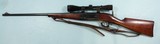 EARLY SAVAGE MODEL 99 TAKE-DOWN .22 HI-POWER LEVER ACTION RIFLE MFG. 1914 W/ LEUPOLD 3X9 SCOPE. - 2 of 8