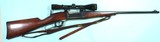 EARLY SAVAGE MODEL 99 TAKE-DOWN .22 HI-POWER LEVER ACTION RIFLE MFG. 1914 W/ LEUPOLD 3X9 SCOPE.