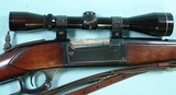 EARLY SAVAGE MODEL 99 TAKE-DOWN .22 HI-POWER LEVER ACTION RIFLE MFG. 1914 W/ LEUPOLD 3X9 SCOPE. - 3 of 8