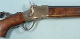 C. SHARPS ARMS CO. INC. MODEL 1875 SINGLE SHOT .22 HORNET RIFLE. - 3 of 10