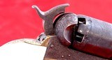ENGRAVED ORIGINAL COLT 3RD MODEL .44 CAL. PERCUSSION DRAGOON REVOLVER CA. 1851. - 12 of 15