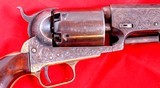 ENGRAVED COLT 3RD MODEL DRAGOON PERCUSSION REVOLVER. - 3 of 11