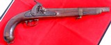 CIVIL WAR CONFEDERATE ALTERED SPRINGFIELD U.S. MODEL 1855 PISTOL CARBINE CIRCA 1861-63.