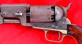 RARE COLT HARTFORD ENGLISH DRAGOON PERCUSSION REVOLVER CIRCA 1856-7. - 4 of 12