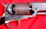 RARE COLT HARTFORD ENGLISH DRAGOON PERCUSSION REVOLVER CIRCA 1856-7. - 3 of 12