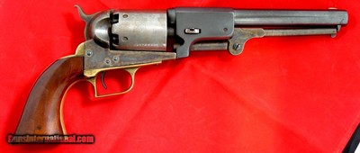 ORIGINAL COLT 1ST MODEL U.S. DRAGOON PERCUSSION REVOLVER MFG. 1849.