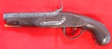 FRENCH MAUBERGE ARSENAL AN IX PERCUSSION CONVERSION GENDARME PISTOL DATED 1818. - 2 of 8