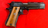 SPANISH LLAMA MODEL IXA 1911 SEMI-AUTO 9MM LUGER CAL. PISTOL CIRCA 1970’S.