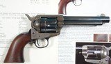 EXCEPTIONAL SPANISH-AMERICAN WAR COLT U.S. MODEL 1873 SINGLE ACTION SAA .45 LC ARTILLERY MODEL REVOLVER WITH FACTORY LETTER. - 4 of 17