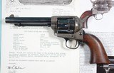 EXCEPTIONAL SPANISH-AMERICAN WAR COLT U.S. MODEL 1873 SINGLE ACTION SAA .45 LC ARTILLERY MODEL REVOLVER WITH FACTORY LETTER. - 2 of 17