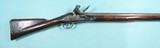 RARE WAR OF 1812 NEW YORK MILITIA BRITISH TOWER PATTERN 1793 BROWN BESS FLINTLOCK MUSKET. - 3 of 16