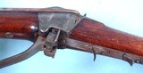 CIVIL WAR EXCELLENT SHARPS MODEL 1853 SLANT BREECH “JOHN BROWN” CAVALRY CARBINE. - 8 of 16