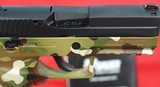 SIG SAUER P250 CAMO .40 S&W CAL. SEMI-AUTO PISTOL WITH FACTORY NIGHT SIGHTS W/OWNER’’S MANUAL. - 6 of 7