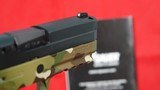 SIG SAUER P250 CAMO .40 S&W CAL. SEMI-AUTO PISTOL WITH FACTORY NIGHT SIGHTS W/OWNER’’S MANUAL. - 4 of 7