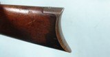 WINCHESTER MODEL 1886 LEVER ACTION .45-70 CAL. OCTAGON RIFLE CIRCA 1898 W/ FACTORY LETTER - 11 of 14