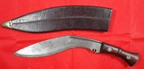 ORIGINAL WW2 WWII BRITISH-INDIAN ARMY MARK III GURKHA KUKHRI DATED 1945 WITH SCABBARD. - 2 of 11