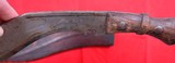 WW2 WWII BRITISH INDIAN ARMY GURKHA MARK IIIKUKRI AND SCABBARD. - 4 of 12