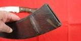 WW2 WWII BRITISH INDIAN ARMY GURKHA MARK IIIKUKRI AND SCABBARD. - 8 of 12