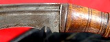 EARLY BRITISH INDIAN ARMY GURKHA KUKRI FIGHTNING KNIFE  AND SCABBARD CIRCA 1890’S-1900’S - 3 of 12