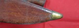WW1 WWI ERA BRITISH INDIAN ARMY GURKHA MARK II KUKRI FIGHTING KNIFE  AND SCABBARD. - 8 of 9