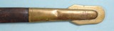 CIVIL WAR AMES U.S. MODEL 1850 FOOT OFFICER’S SWORD AND SCABBARD CIRCA 1855-60. - 5 of 14