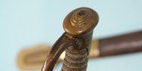 CIVIL WAR AMES U.S. MODEL 1850 FOOT OFFICER’S SWORD AND SCABBARD CIRCA 1855-60. - 13 of 14