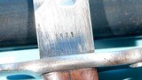 U.S. KRAG JORGENSEN MODEL 1892 BAYONET & SCAB FOR 1892, 1894, 1896 AND 1898 KRAG RIFLE. - 4 of 5