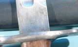 U.S. KRAG JORGENSEN MODEL 1892 BAYONET & SCAB FOR 1892, 1894, 1896 AND 1898 KRAG RIFLE. - 5 of 5
