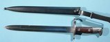 U.S. KRAG JORGENSEN MODEL 1892 BAYONET & SCAB FOR 1892, 1894, 1896 AND 1898 KRAG RIFLE. - 2 of 5