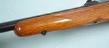 BELGIAN BROWNING 32494- FN MAUSER MAGNUM BOLT ACTION .458 WIN. MAG. CAL. RIFLE MFG. 1970 WITH LEUPOLD M8 CROSSHAIR 2.5X SCOPE. - 8 of 9