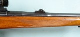 BELGIAN BROWNING 32494- FN MAUSER MAGNUM BOLT ACTION .458 WIN. MAG. CAL. RIFLE MFG. 1970 WITH LEUPOLD M8 CROSSHAIR 2.5X SCOPE. - 4 of 9