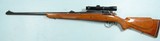 BELGIAN BROWNING 32494- FN MAUSER MAGNUM BOLT ACTION .458 WIN. MAG. CAL. RIFLE MFG. 1970 WITH LEUPOLD M8 CROSSHAIR 2.5X SCOPE. - 2 of 9