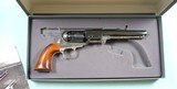 32559-COLT SIGNATURE SERIES BLACK POWDER 1851 NAVY PERCUSSION REVOLVER W/ORIGINAL BOX AND MANUAL. - 2 of 7