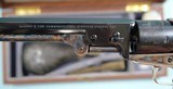 32683-CASED COLT BLACK POWDER ROBERT E. LEE COMMEMORATIVE NINTEEN SEVENTY-ONE 2ND GEN. MODEL 1851 NAVY REVOLVER. - 6 of 9