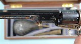 32683-CASED COLT BLACK POWDER ROBERT E. LEE COMMEMORATIVE NINTEEN SEVENTY-ONE 2ND GEN. MODEL 1851 NAVY REVOLVER. - 7 of 9