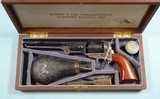 32683-CASED COLT BLACK POWDER ROBERT E. LEE COMMEMORATIVE NINTEEN SEVENTY-ONE 2ND GEN. MODEL 1851 NAVY REVOLVER. - 1 of 9