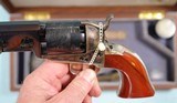 32683-CASED COLT BLACK POWDER ROBERT E. LEE COMMEMORATIVE NINTEEN SEVENTY-ONE 2ND GEN. MODEL 1851 NAVY REVOLVER. - 9 of 9