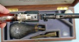 32683-CASED COLT BLACK POWDER ROBERT E. LEE COMMEMORATIVE NINTEEN SEVENTY-ONE 2ND GEN. MODEL 1851 NAVY REVOLVER. - 5 of 9