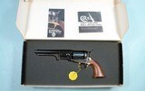 32561-COLT AUTHENTIC SERIES BLACK POWDER 1ST MODEL DRAGOON PERCUSSION REVOLVER W/ORIGINAL BOX AND OWNER’S MANUAL.