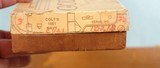 32684-NEW UNFIRED CASED COLT BLACK POWDER 2ND GEN. 2ND. MODEL 1851 NAVY REVOLVER MFG. 1973. - 4 of 12