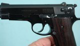 LIKE NEW SMITH & WESSON MODEL 59 9MM BLUE SEMI-AUTO PISTOL, CIRCA 1977. - 4 of 9