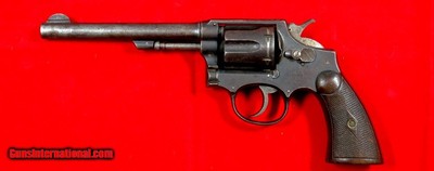 32614-MEXICAN REVOLUTION ERA SPANISH ARMERO ESPECIALISTAS ALFA MODEL .32-20 REVOLVER COPY OF SMITH & WESSON.