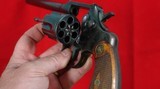 32583-EARLY COLT OFFICERS MODEL .38 SPL. CAL. 6” REVOLVER MFG.1914. - 7 of 8