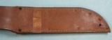32656-WW2 WWI U.S. MARINE CORPS USMC CAMILLUS K-BAR KBAR FIGHTING KNIFE AND SCABBARD. - 9 of 10