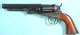 32682-COLT 2ND GEN. PERCUSSION BLACK POWDER .36 CAL. POCKET NAVY REVOLVER CA. EARLY 1970’S.