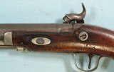 32673-BRITISH BIRMINGHAM SILVER MOUNTED DERINGER STYLE PERCUSSION BELT PISTOL SIGNED VAN WART & SON & CO. CA. 1840’S-50’s. - 4 of 9