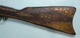 32429-IRISH PERCUSSION 10 BORE DAMASCUS SINGLE FOWLER SIGNED TUMBLTY W/ORNATE AFRICAN DECORATION CIRCA MID TO LATE 1800’S. - 6 of 11