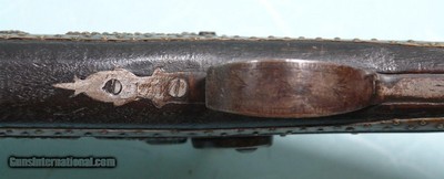 32429-IRISH PERCUSSION 10 BORE DAMASCUS SINGLE FOWLER SIGNED TUMBLTY W/ORNATE AFRICAN DECORATION CIRCA MID TO LATE 1800’S. - Image 11 of 11